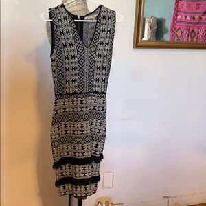 RACHEL by Rachel Roy black and white dress